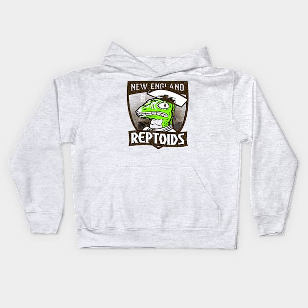 Reptoids Kids Hoodie by GiMETZCO!